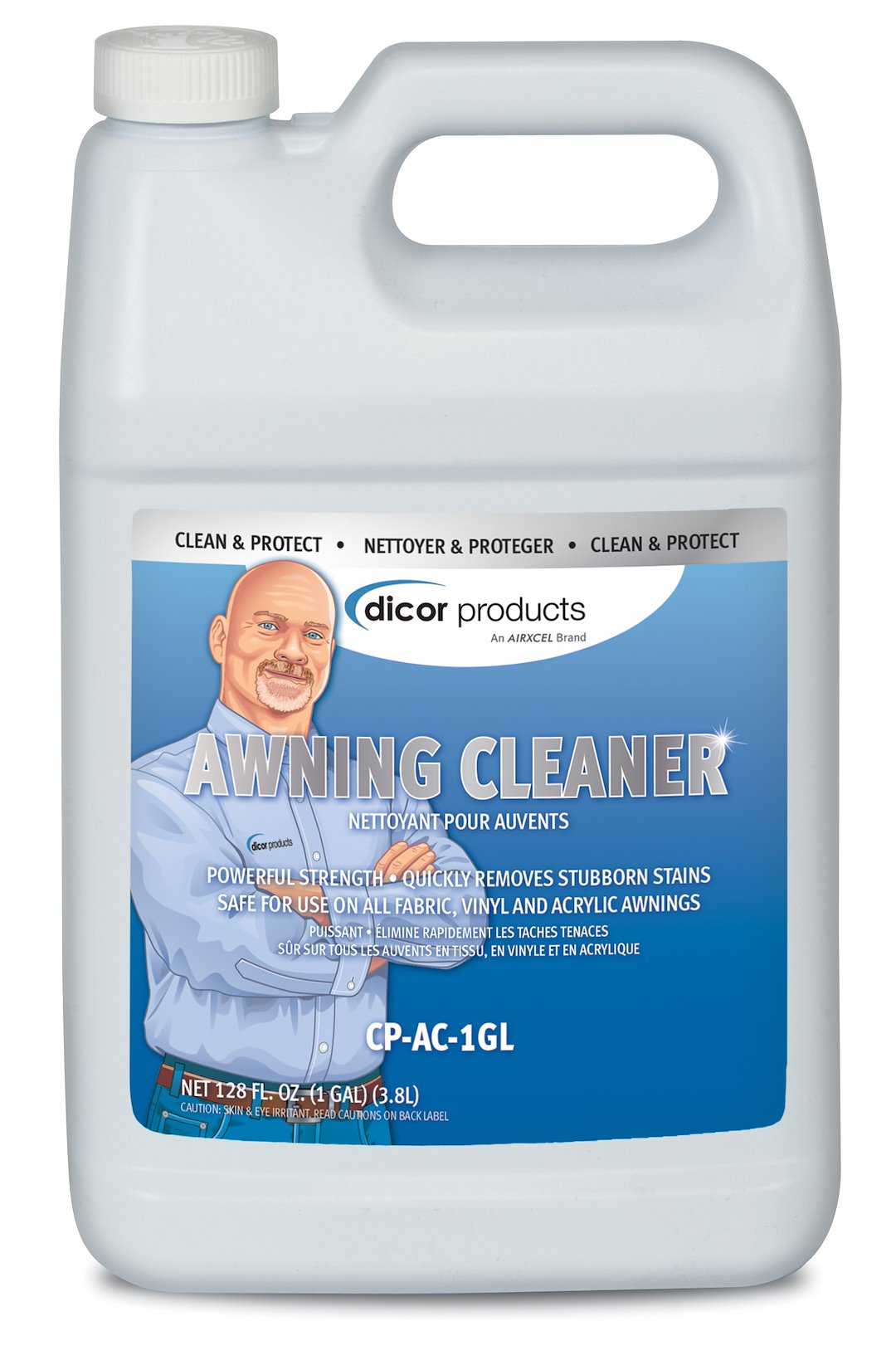 Dicor Cp-Ac-1Gl Powerful Rv Awning Cleaner - 1 Gallon, White