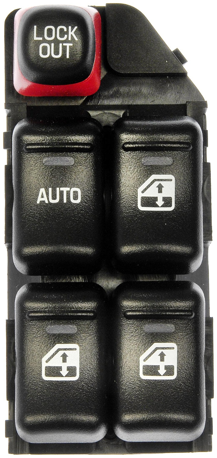 Dorman 901-022 Front Driver Side Power Window Switch 5 Button Compatible With Select Chevrolet / Oldsmobile Models