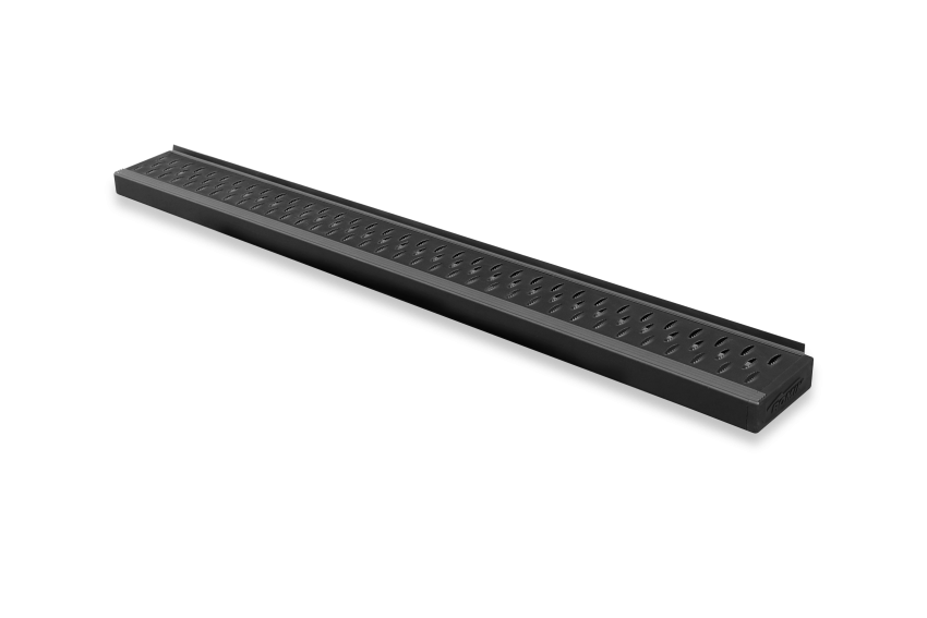 Romik 82362429-6.5' Rpd-T Series Cab Length Black Running Boards