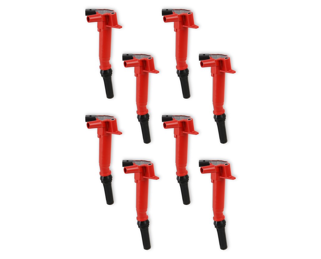 Msd 82748 Ignition Coils - Red - Set Of 8