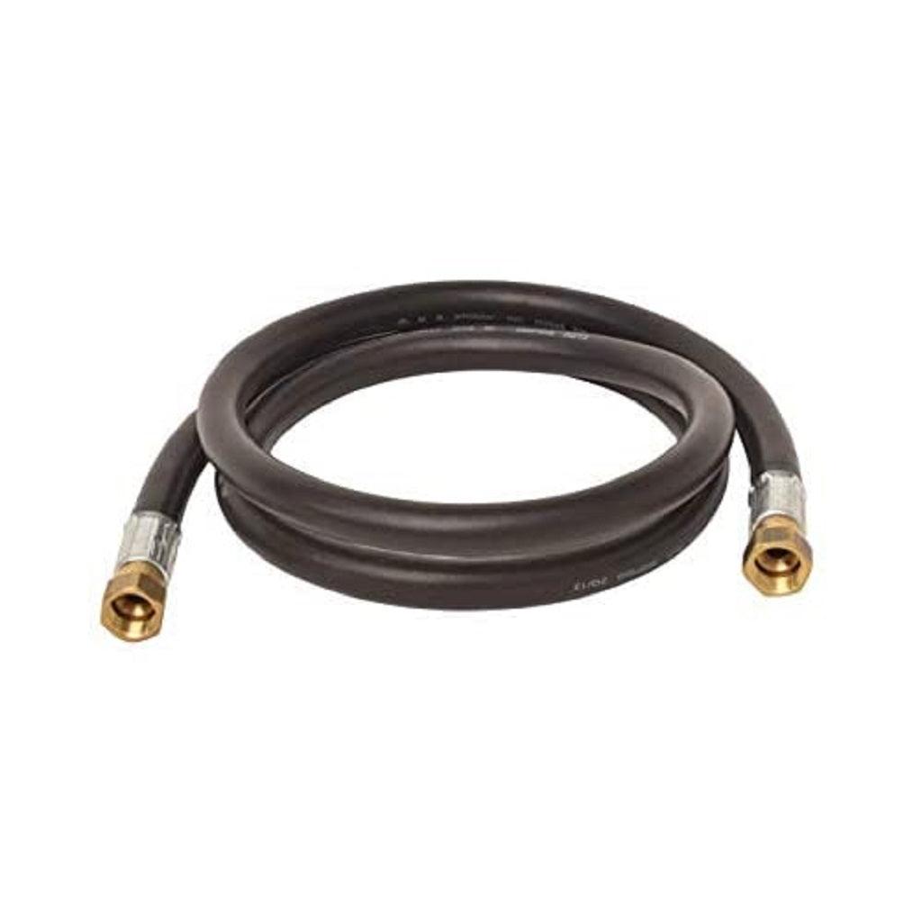 Flame King Thermo Rubber Rv Slide Out Hose Assembly, 72 Inch, 3/8 Inch Id, Female To Female - 100159-72
