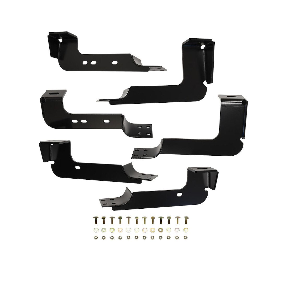Westin 22-1075 Premier Oval Nerf Bar Mount Kit Fits 2004-2013 Silverado Sierra 1500 2001-2006 Silverado Sierra 1500Hd 2001-2014 Silverado Sierra 2500 3500Hd Crew Cab Black Pair