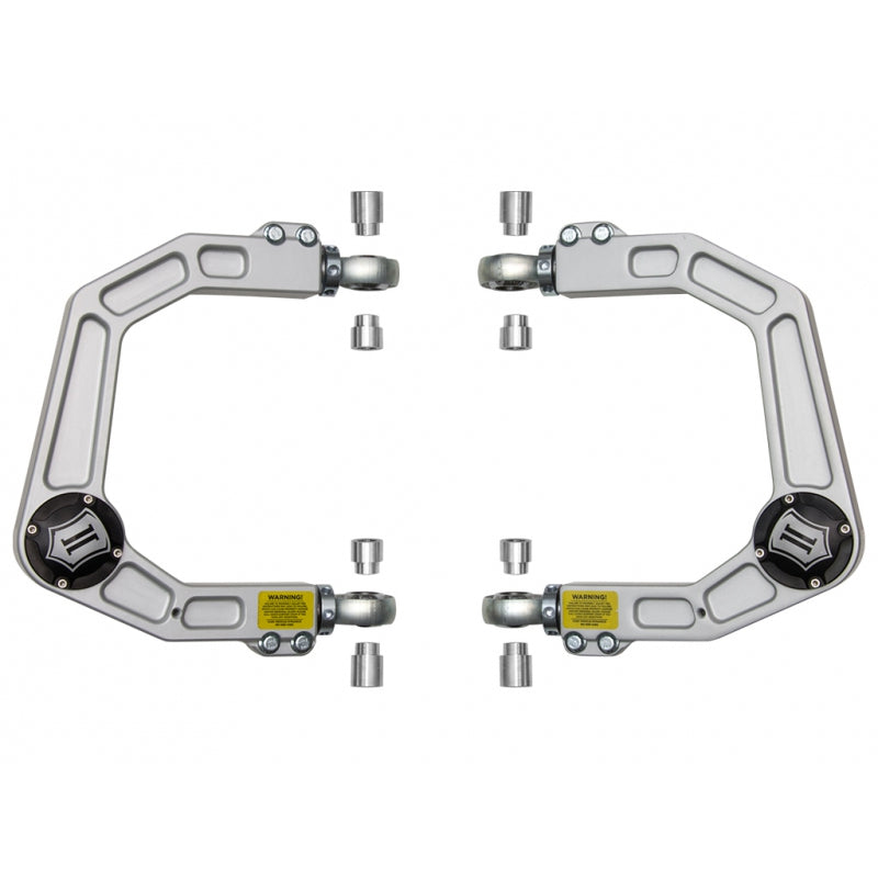 Icon Billet Front Upper Control Arm W/Delta Joint Kit, Compatible With 2005-Up Toyota Tacoma, 58550Dj