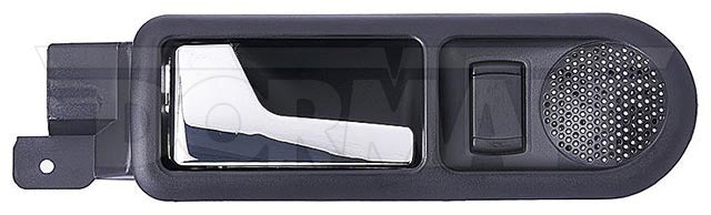 Dorman 1002Mx Rear Driver Side Interior Door Handle Compatible With Select Volkswagen Models, Textured Black