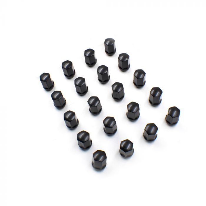 Oem Style Lug Nut 1/2' Black Lug Nuts Fits Jeeps Prior To 2018 Using Jeep Wheels (2018-2022) Fits Ram Prior To 2001 Using Ram Wheels (After 2001) Wheel Lug Nut (20)