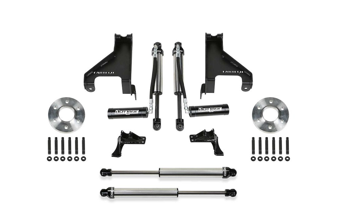 Fabtech Aux Shock Kit With 2.25 Dlss 2015-21 Sprinter 2500 4Wd K9005Dl