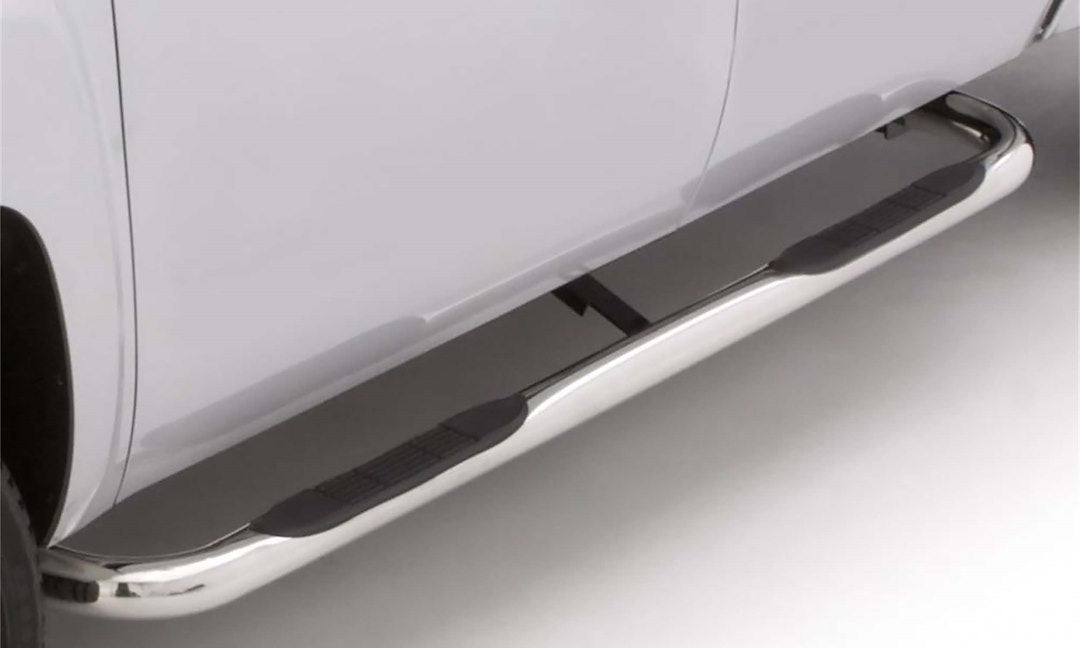 Realtruck Lund 22690910 Stainless Steel Polished 3' Round Bent Nerf Bars For 2019 Ford Ranger Supercrew