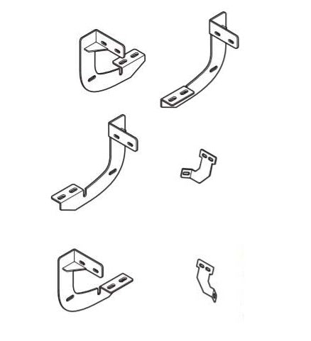 Raptor 1756-Alm 6 In. Running Boards; 56 In; Rocker Panel Mount; Aluminum; Requires Separate Mount Kit;