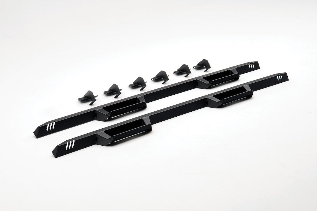 Realtruck Epyx Steps For Nissan Frontier | Cab Length, Steel, Textured Black | Exn22Cc-Tx | Fits 2022-2024 Nissan Frontier Crew Cab,