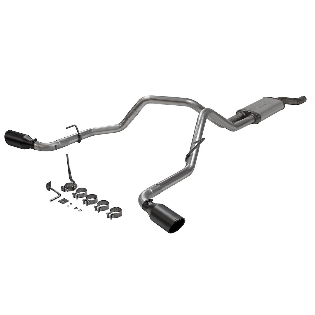 Flowmaster 718103 Flowfx Cat-Back Exhaust System Stainless 2.5 In Dual Side Exit