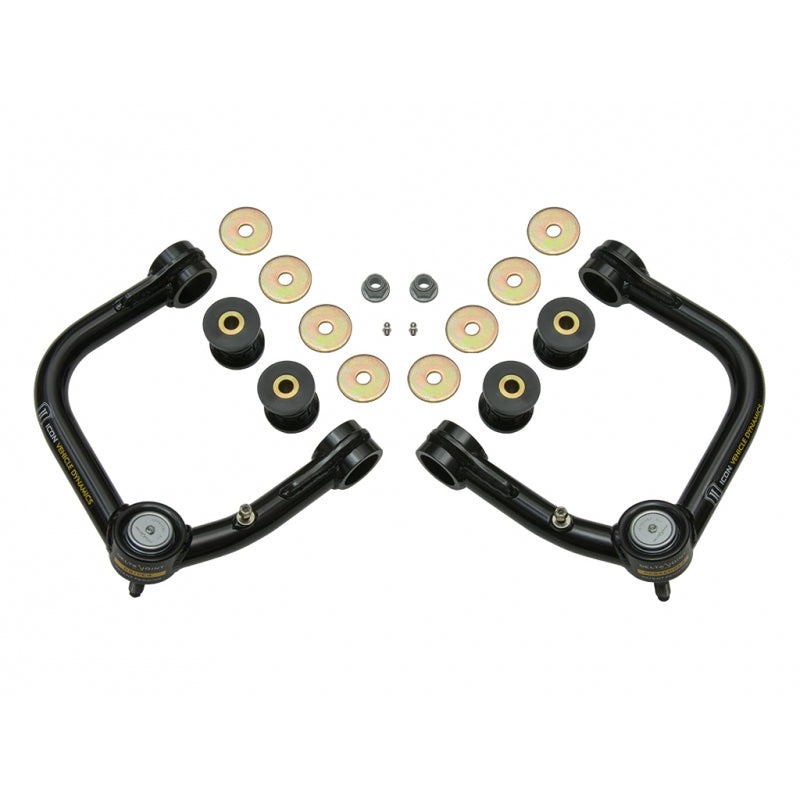 Icon Tubular Front Upper Control Arm W/Delta Joint Kit, Compatible With 2005-Up Toyota Tacoma, 58450Dj