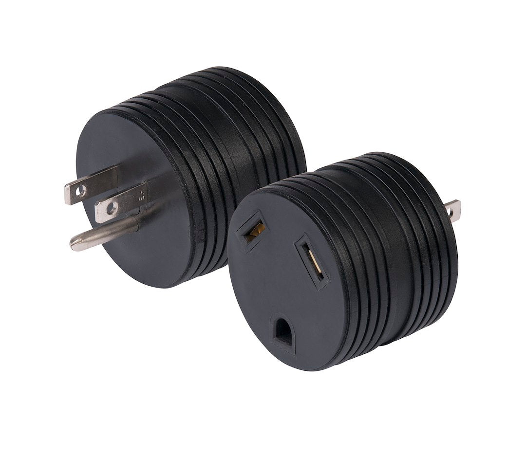 Marinco 1530Rvsa-B Round Rv Adapter - 30A (125V) Female To 15A (125V) Male