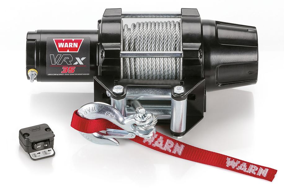 Warn Industries 101035 Vrx 35 Wire Rope Winch