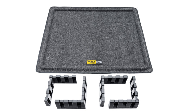 Husky | Cargo-Logic/Cargo Organizers | Universal Fitment | Medium Size, (Includes 30 X 36 Mat And Set Of 4 Cargo Logic Loks)