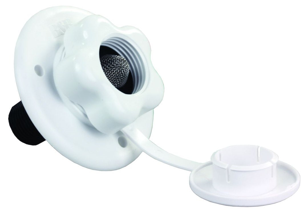 Jr Products 160-85-A-2P-A Polar White City Water Flange