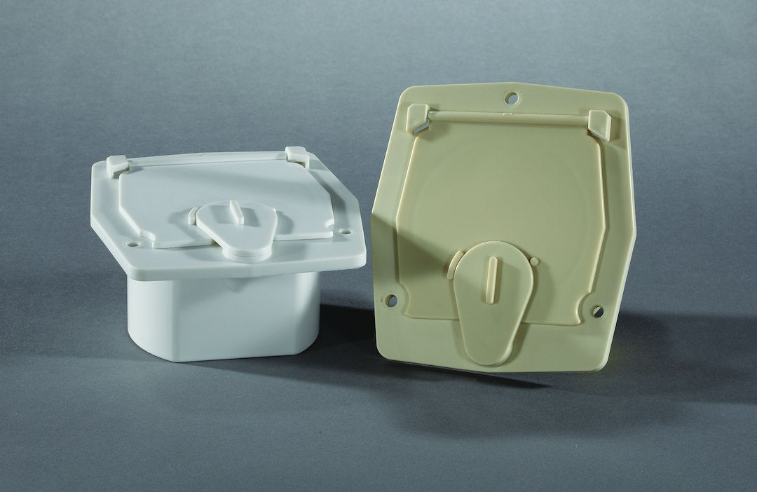 Rv Designer Collection B140 Basic Cable Hatch Flat Sided