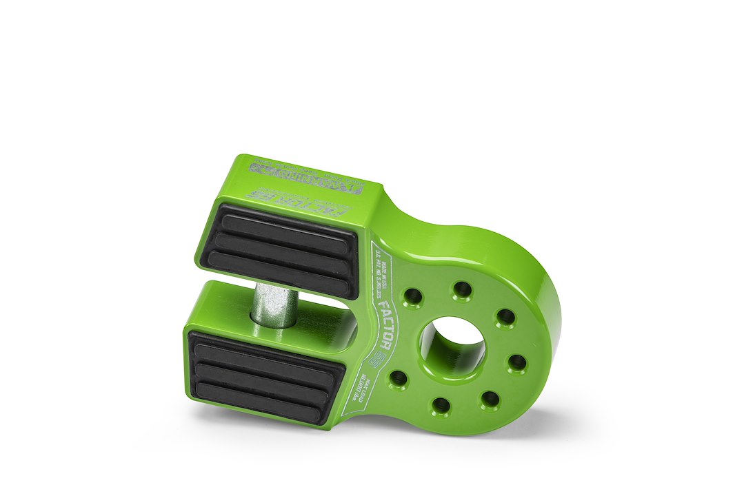 Factor 55 00050-08 Flatlink Original Folding Winch Shackle Bracket Max Load Rating 16,000 Lb Ultimate Failure Greater Than 40,000 Lb Ideal For 4X4 Off Road Adventures – Green