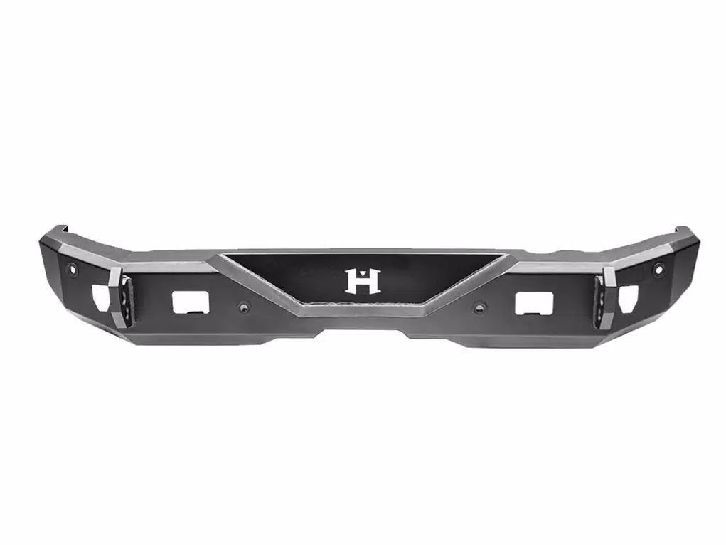Havoc Offroad Steel Bender Rear Bumper For Ford Bronco | Light Mounts, Integrated Lift Points, Black | Hfb-03-002 | 2021-2025 Ford Bronco