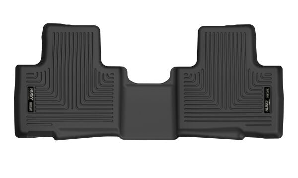 Husky Liners X-Act Contour Floor Mats | Fits 2020-2024 Toyota Highlander | 2Nd Row, 1-Pc Black - 55891