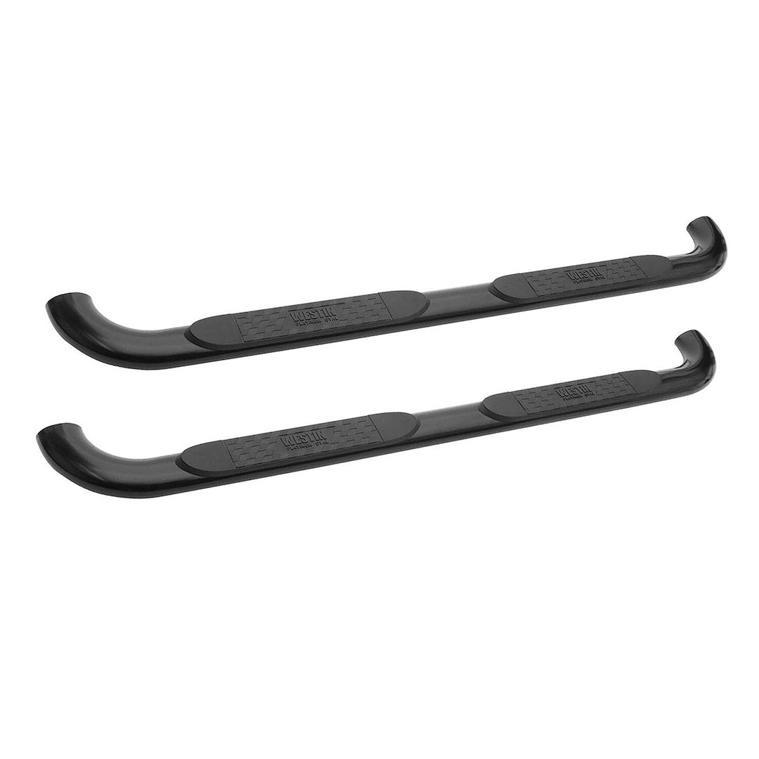 Westin 21-2905 Platinum 4 Oval Nerf Bars Fits 2006-2009 Ram Mega Cab Black Pair