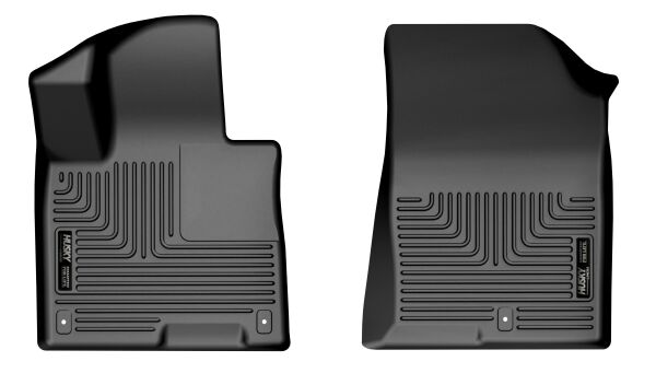 Husky Liners X-Act Contour Floor Mats | Fits 2023-2024 Kia Sportage | Front Row, 2-Pc Black - 53031