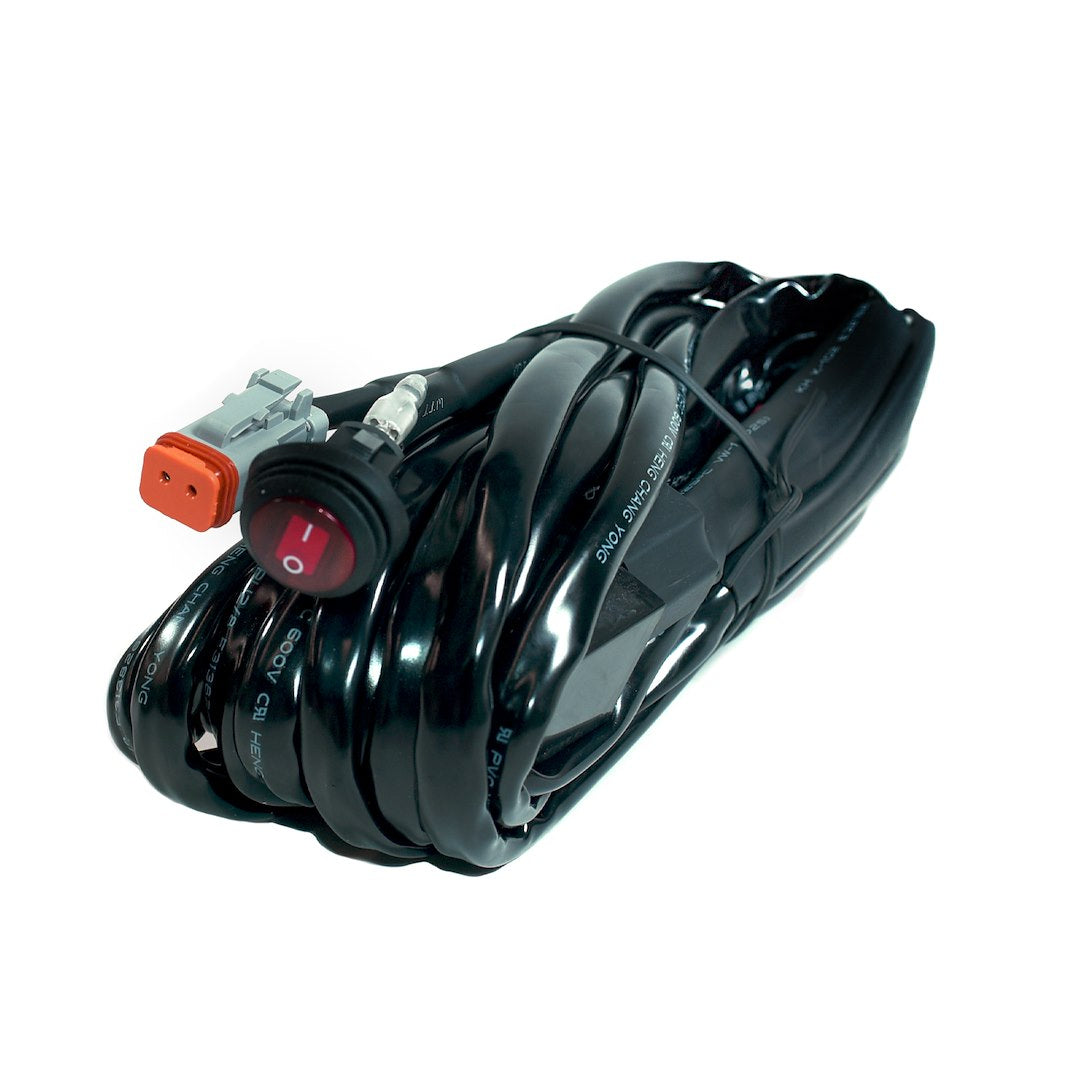 Trailfx Wrhrnss5 Wire Harness W/ Switch Led Light Ba