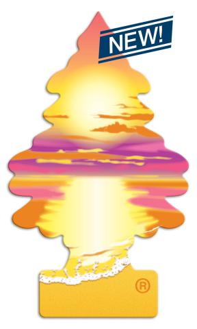 Little Trees U2S-27177: Sunset Beach