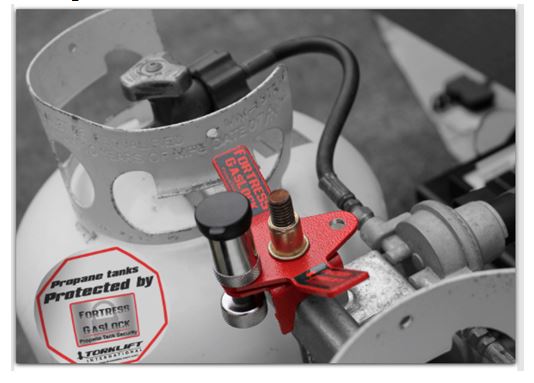 Torklift (A7702 Rv Propane Cylinder Lock, 1/2
