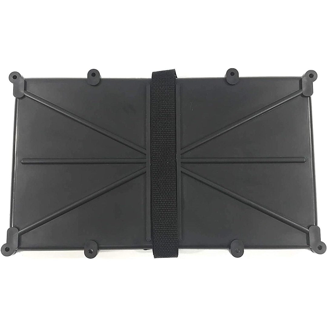 T-H Marine Nbh-27P-Dp Narrow Battery Tray Holder - 27 Series, Black