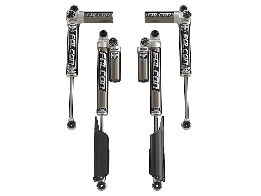 Jlu 4-Door Falcon Sp2 3.1 Piggyback Shocks (2-4.5” Lift)