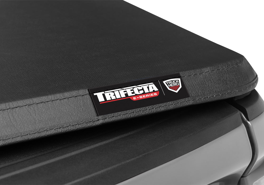 Realtruck Extang Trifecta E-Series Soft Folding Truck Bed Tonneau Cover | 77486 | Fits 2017-2024 Ford F-250/350 Super Duty 6' 10' Bed (81.9'), Black