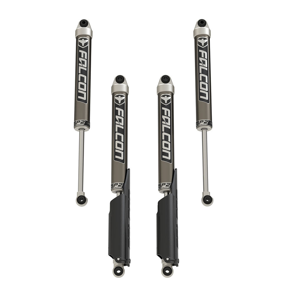Jt: Falcon Sp2 2.1 Monotube Shocks (2-3.5” Lift) – All 4