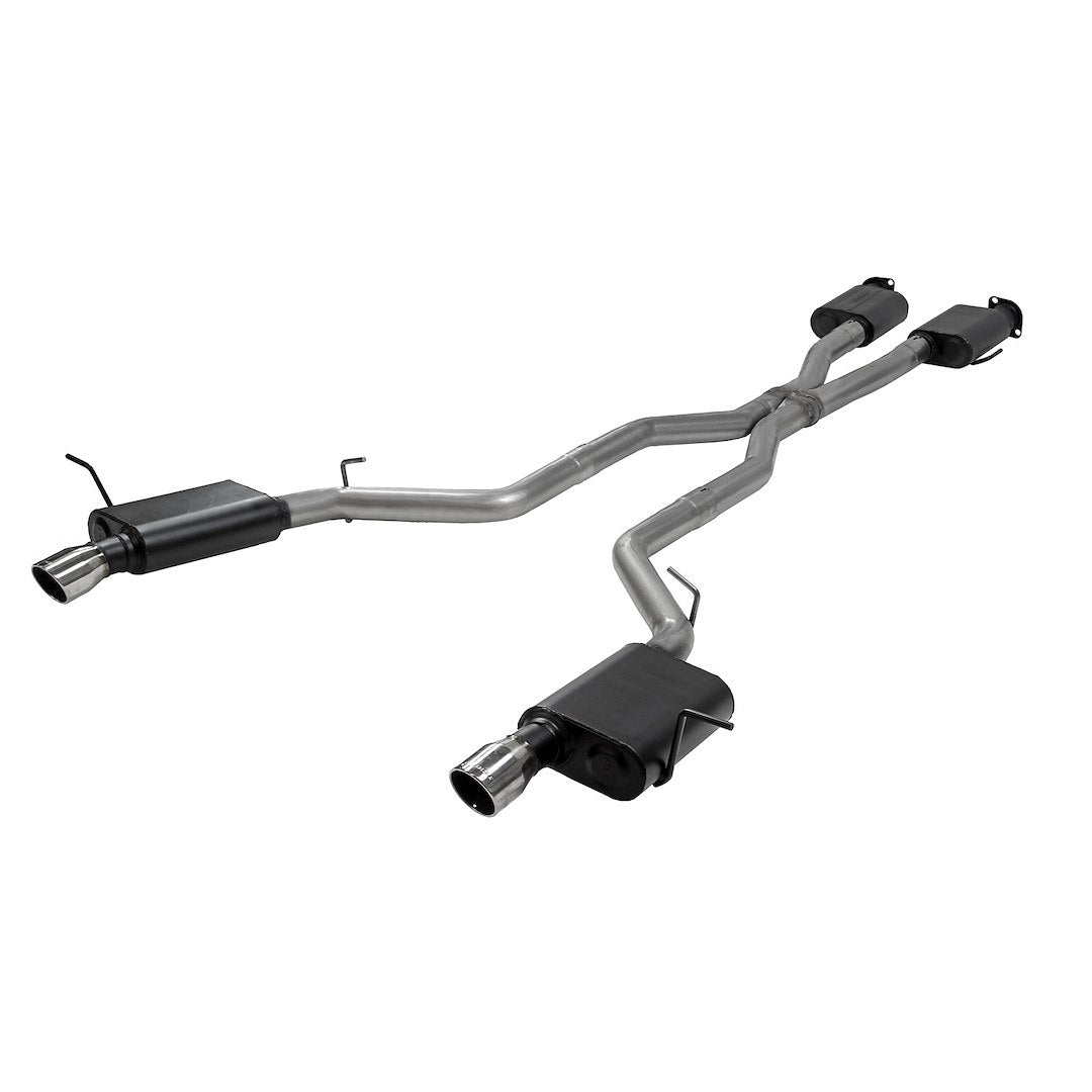 Flowmaster 817952 American Thunder Cat-Back Exhaust 3.0 In Dual Out Rear Exit