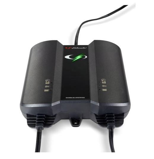 Schumacher Electric Sc1410 6V/12V Two-Bank 2A Battery Charger/Maintainer , Black