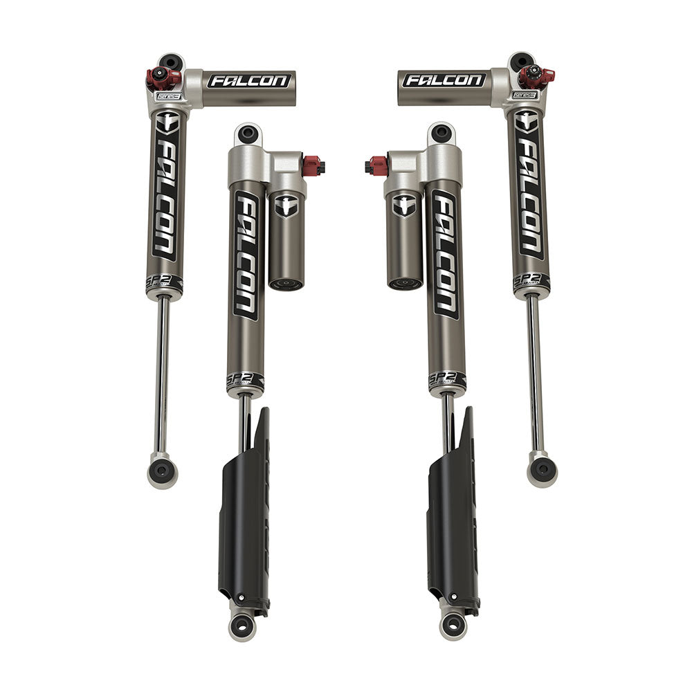 Jt Falcon Sp2 3.3 Fast Adjust Piggyback Shocks (3.5-4.5” Lift)