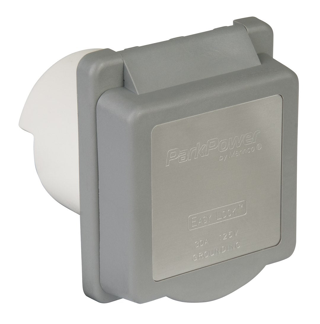 Parkpower By Marinco 301Elrv.G 30A Rv Standard Gray Inlet