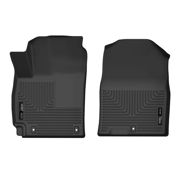 Husky Liners X-Act Contour Floor Mats | Fits 2018-2023 Hyundai Kona | Front Row, 2-Pc Black - 51831