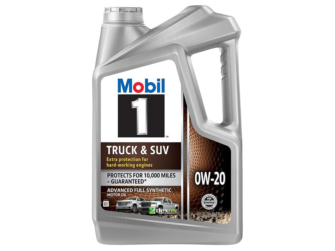 Mobil 1 Truck & Suv Full Synthetic Motor Oil 0W-20, 5 Quart
