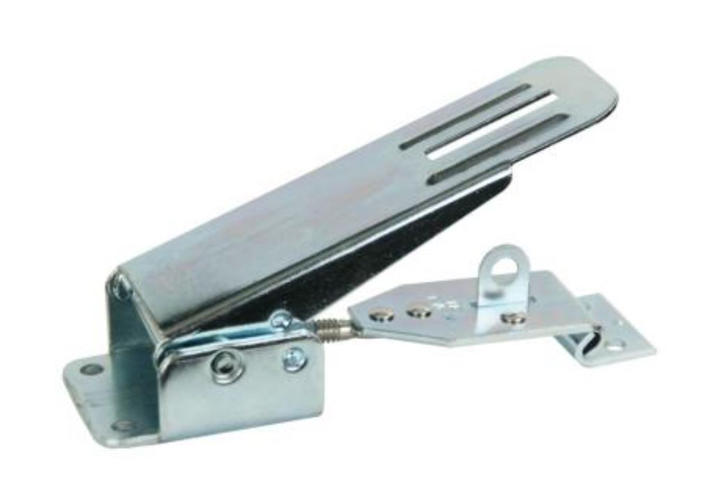 Jr Products 10825 Fold Down Camper Latch And Catch - Zinc