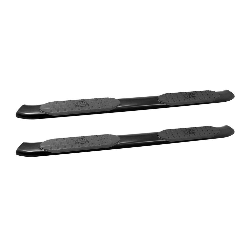 Westin 21-53255 Pro Traxx 5 Oval Nerf Bars Fits 2007-2021 Tundra Crewmax Black Pair