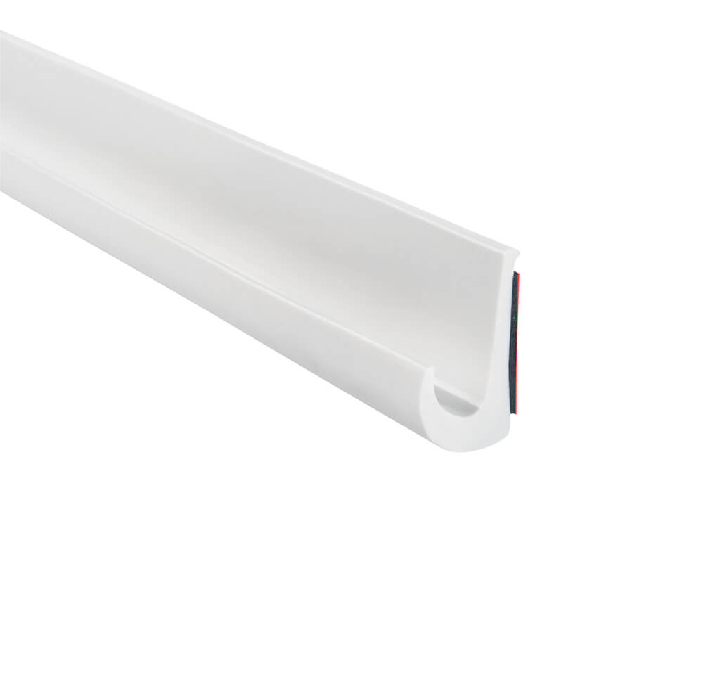 Trimlok Drb50 Blk Pvc Drip Rail 50Ft W/Acryl Tape