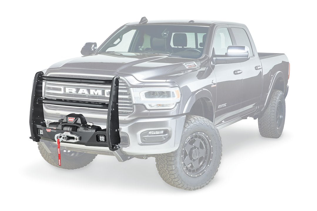 Warn 102957 Gen Iii Trans4Mer Center Grille Guard Tube Bar, Fits: Ford Super Duty (2017-2019)