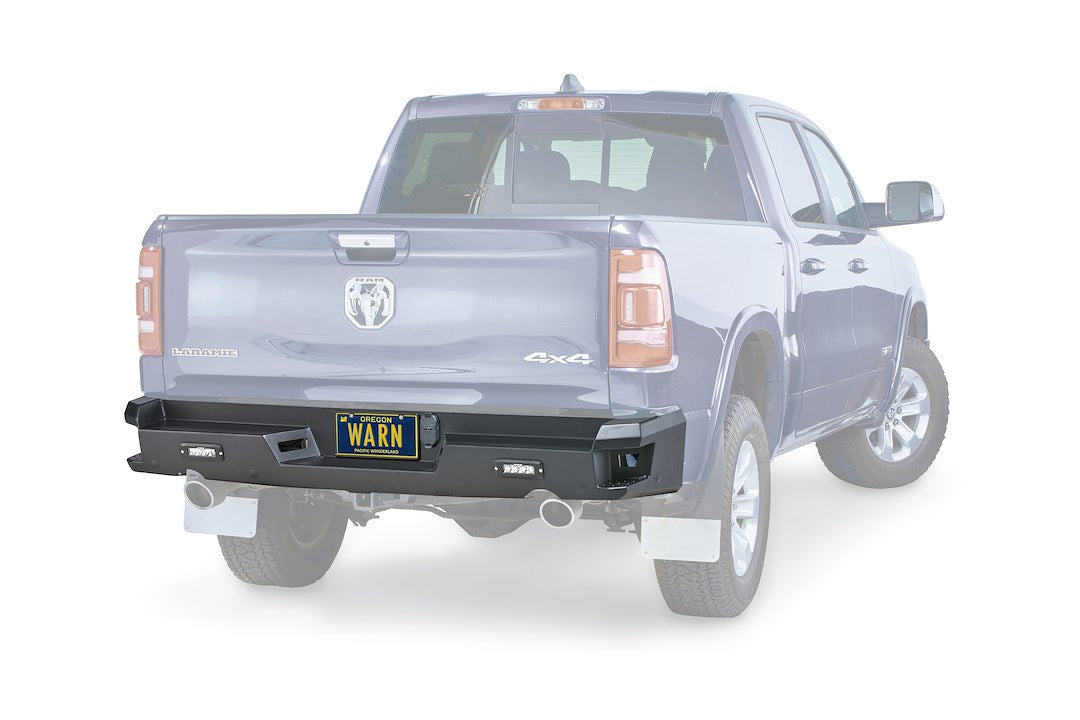 Warn 104823 Ascent Rear Bumper, Fits: Dodge Ram 1500 Trucks (2019-2021)