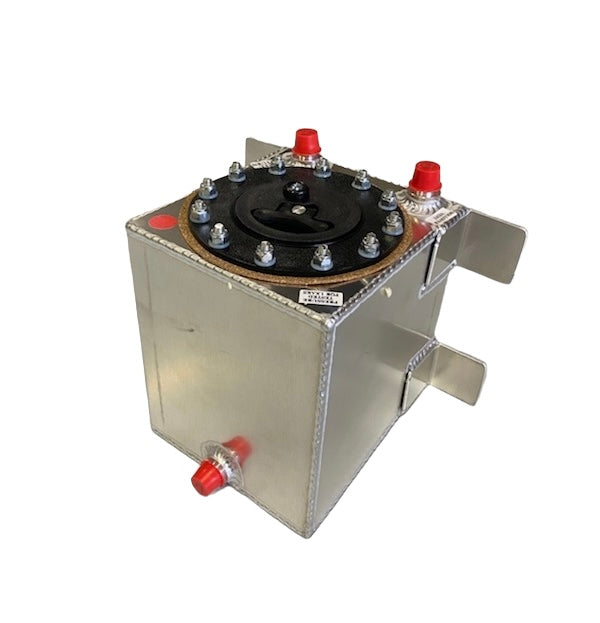 Rci 2010A Aluminum Fuel Cell, Natural Aluminum Color, 1 Gallon, 6L X 6W X 6H