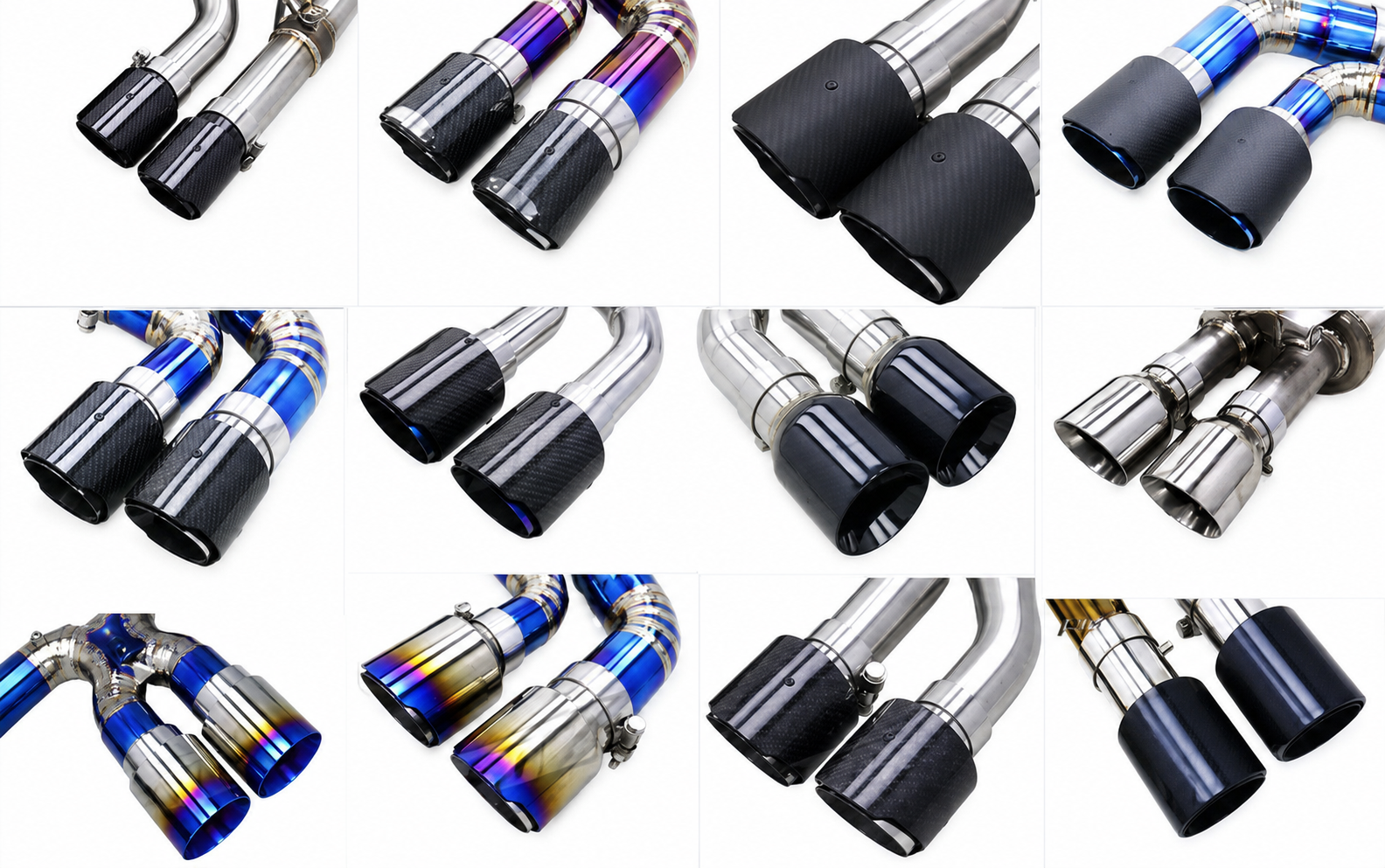 Stainless Valved Catback Exhaust System for Audi B8 B8.5 S4 S5