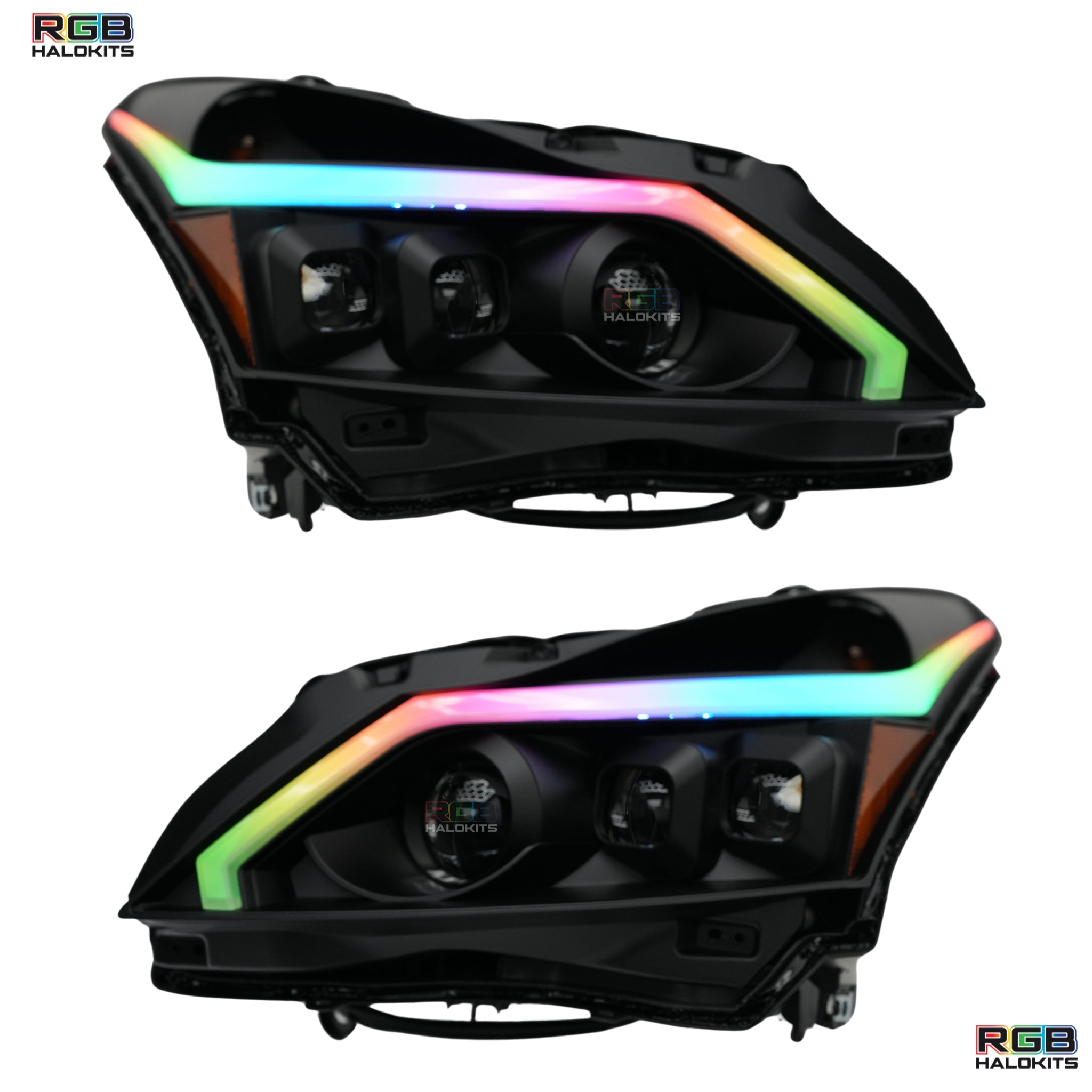 (2010-2013) Infiniti G37 Multicolor Flow DRL Boards (for Spyder Headlights only)