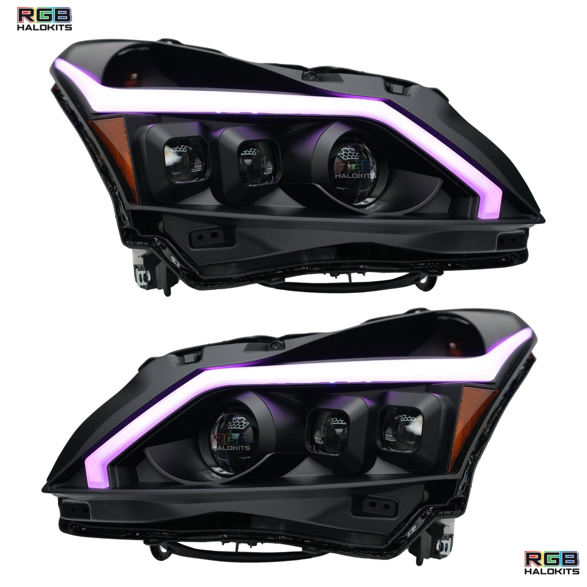 (2010-2013) Infiniti G37 Multicolor Flow DRL Boards (for Spyder Headlights only)