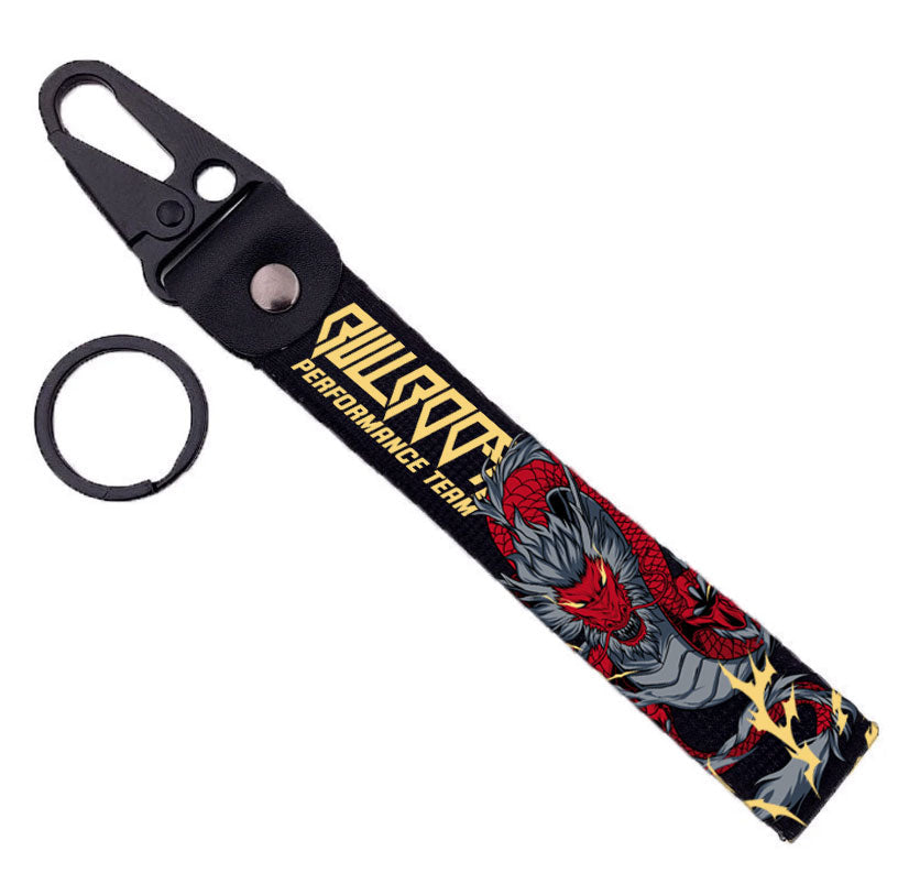Signature BBP Team JDM Japan Culture Keychain Lanyard Jet Tag
