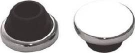 Racing Power R9170 Push In Oil Cap Plug, Chrome