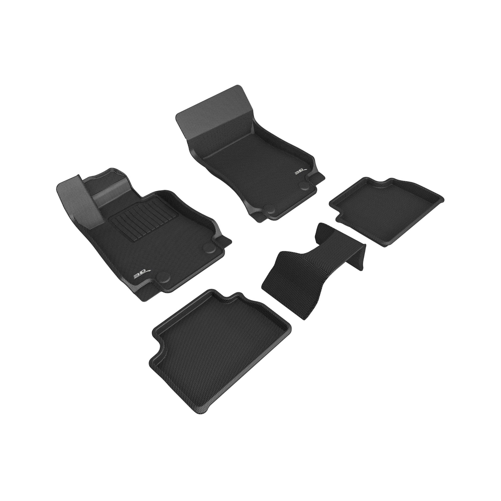 3D MAXpider ALFA ROMEO GIULIA RWD / GIULIA QUADRIFOGLIO 2017-2022 KAGU BLACK R1 R2